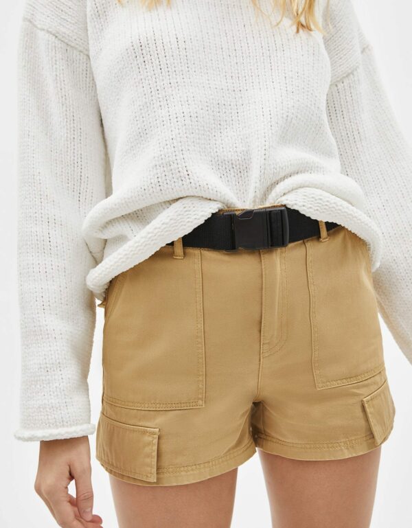 Belted Cargo Shorts – Image 4