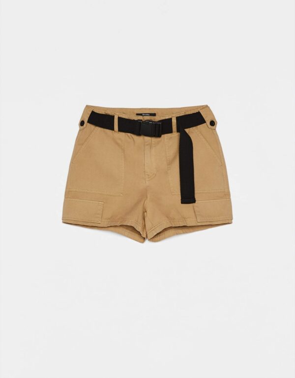 Belted Cargo Shorts – Image 2