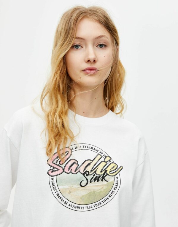 Sadie Sink Long Sleeve T-shirt – Image 4