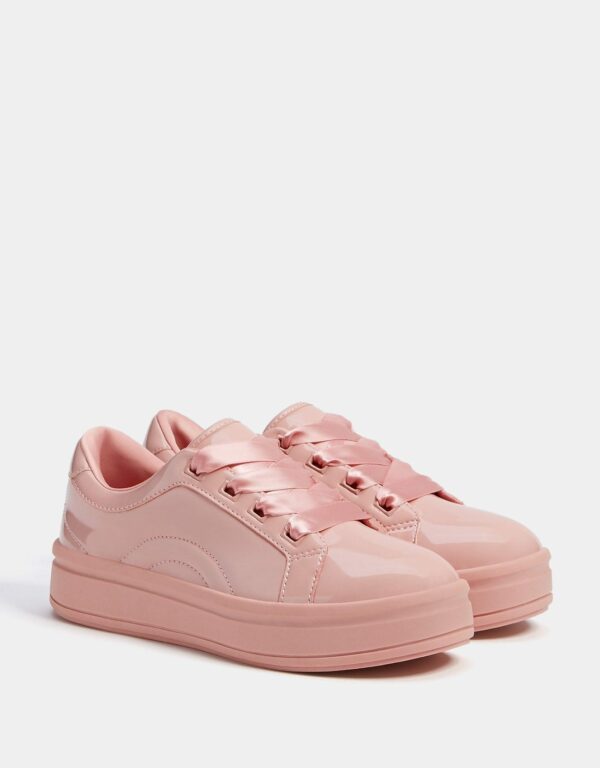 Faux Patent Sneakers – Image 3